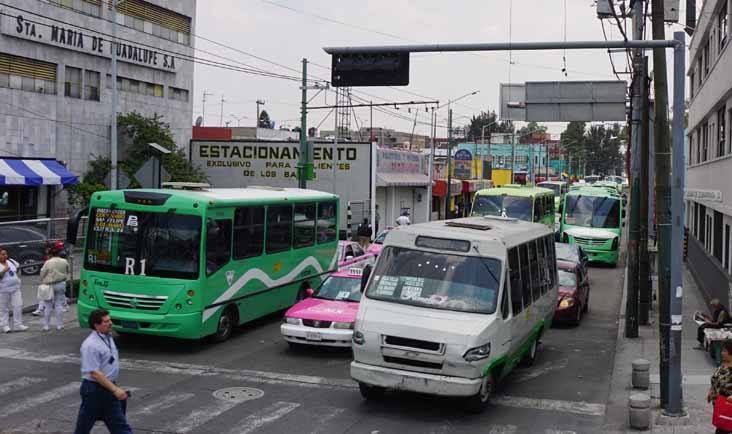 Assorted minibuses